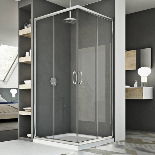 Box doccia angolare apertura - box,