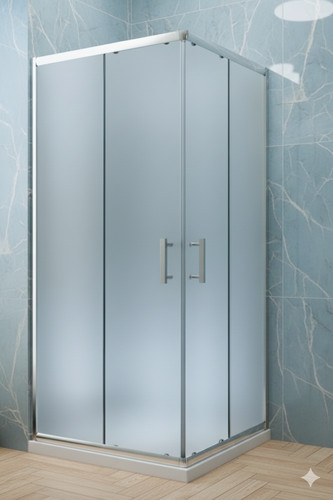 Box doccia cabina - , satinata