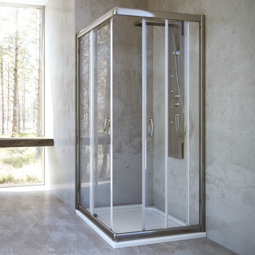 Box doccia angolare cabina - ,